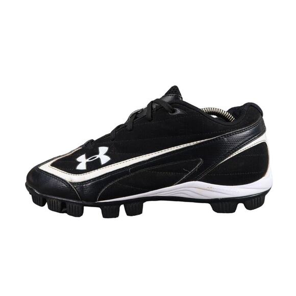 Under Armour Shoes Mens 8.5 Cleats Baseball Sport Black Molded Leadoff III Adult main image 11
